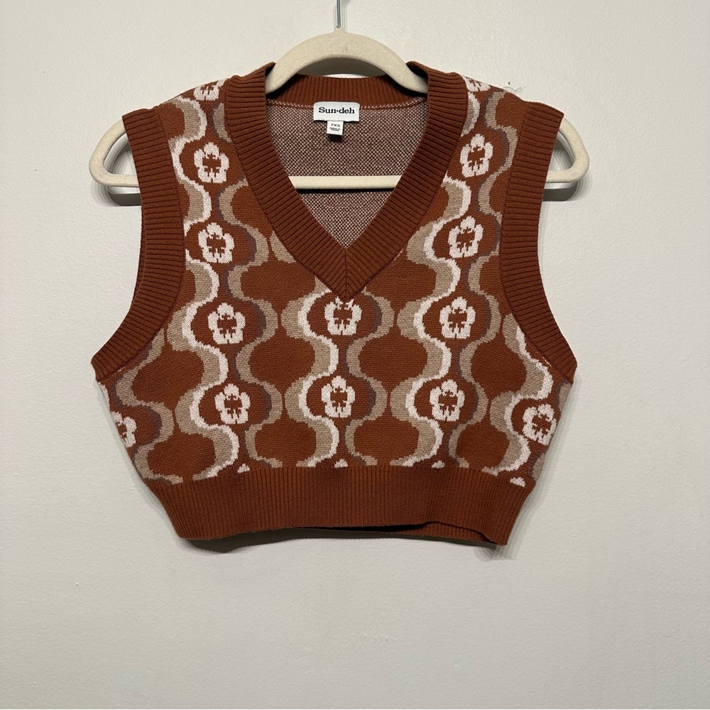 Sundeh Sunday Best Aritzia Wool Blend Sweater Vest XXS